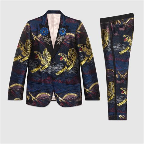 gucci heritage tiger suit|gucci tiger ready to wear.